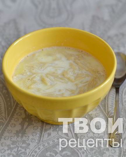 Рецепт молочного супа в мультиварке
