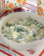 Диетическая окрошка