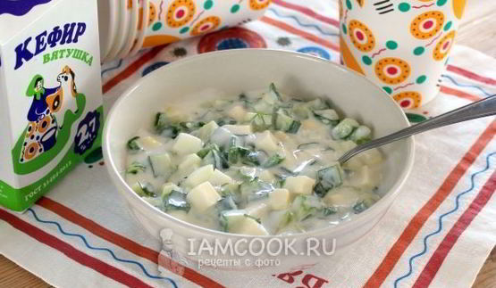 диетическая окрошка