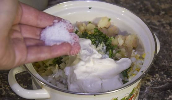 классическая окрошка на квасе