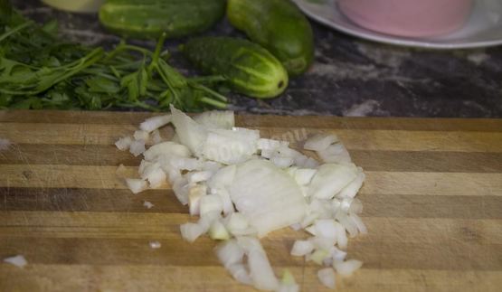 классическая окрошка на квасе