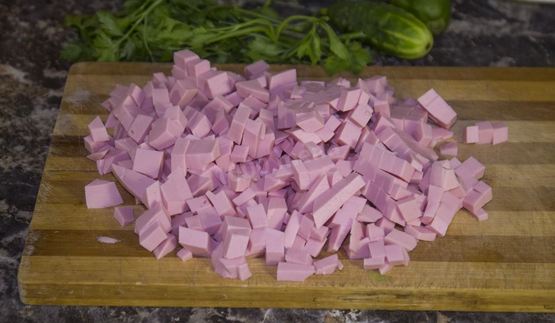 классическая окрошка на квасе