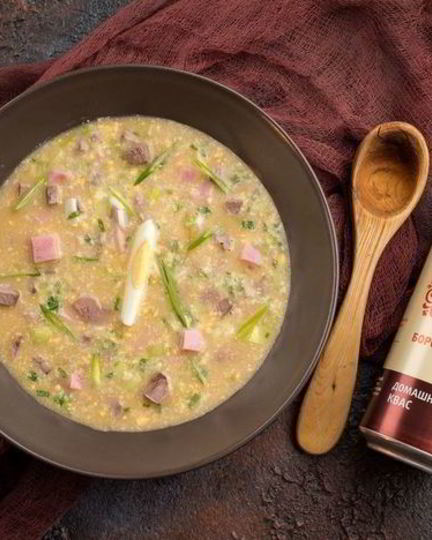 Рецепт мясной окрошки сборной