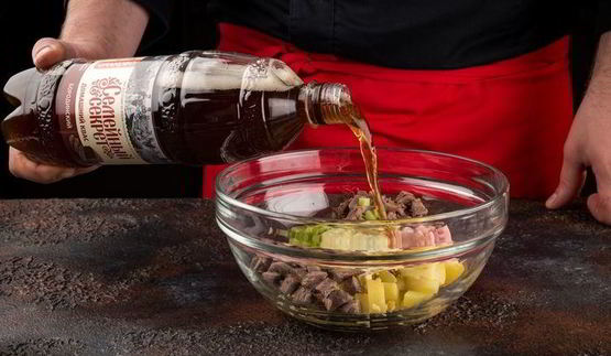 мясная окрошка сборная