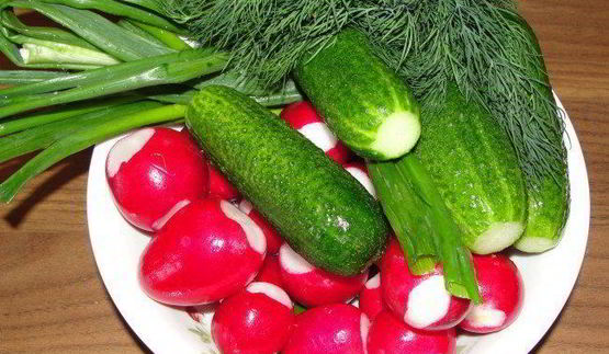 окрошка без кваса