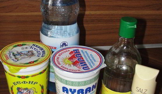 окрошка без кваса