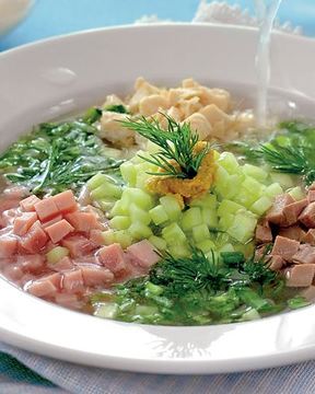 Окрошка мясная сборная