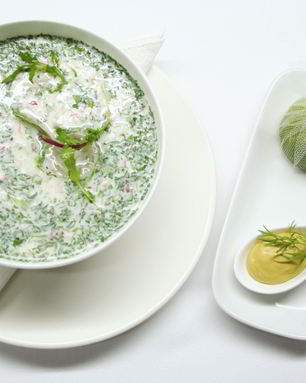 Окрошка на айране