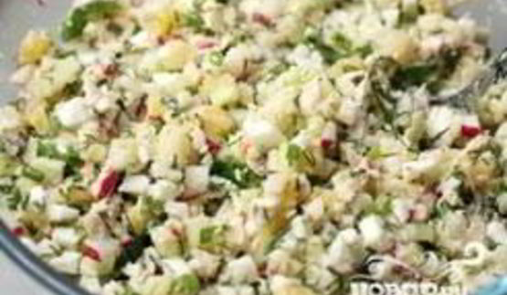 окрошка на айране