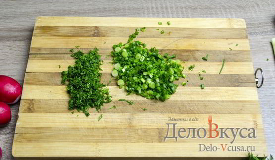 окрошка на квасе