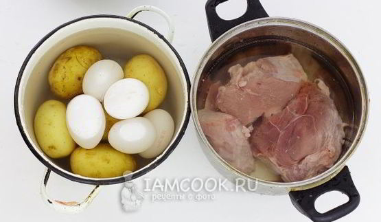 окрошка на майонезе