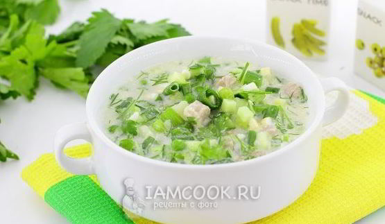 окрошка на майонезе