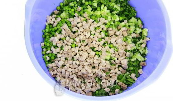 окрошка на майонезе