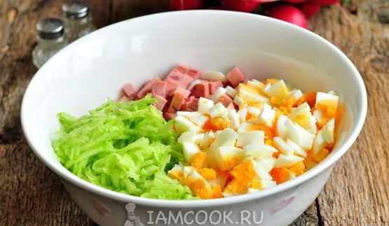 окрошка на минералке с майонезом