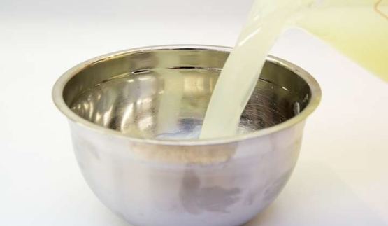 окрошка на сыворотке с колбасой