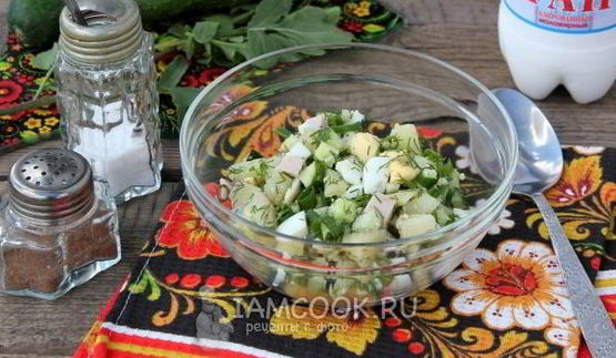 окрошка на тане