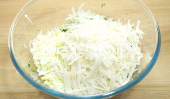 окрошка овощная весенняя