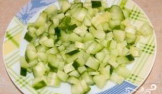 окрошка постная