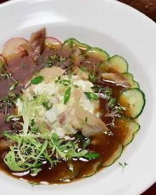 Окрошка рыбная