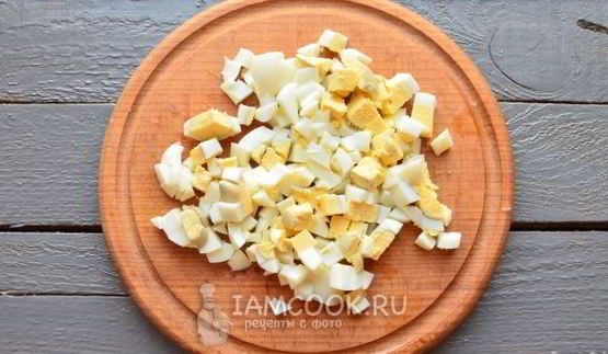 окрошка с колбасой на уксусе