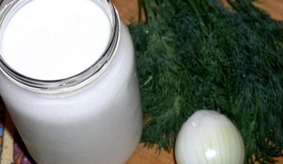 окрошка с курицей на простокваше