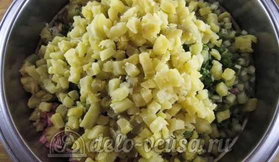 окрошка с редиской