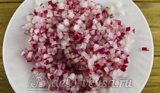 окрошка с редиской