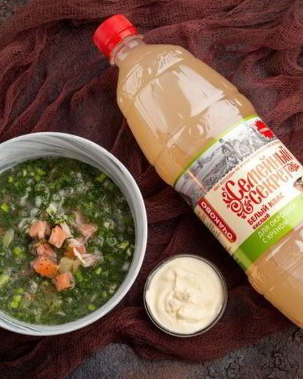 Рецепт окрошки с рыбой холодного копчения