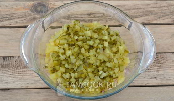 окрошка с солеными огурцами