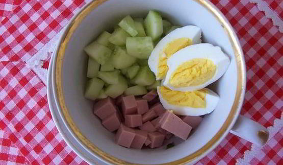 окрошка свекольная