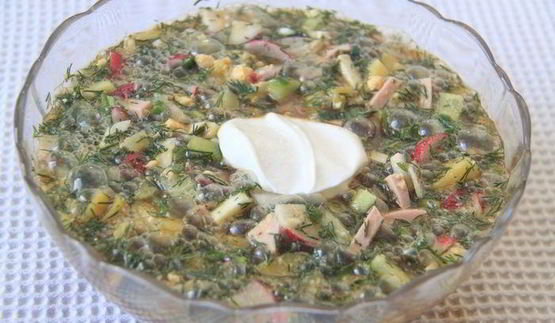 окрошка традиционная