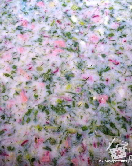 Рецепт окрошки туркменской