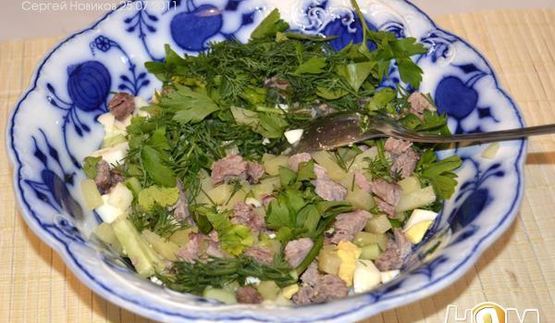 окрошка в мультиварке