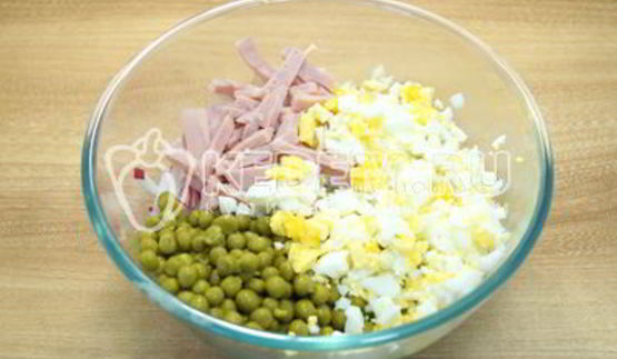 салат окрошка