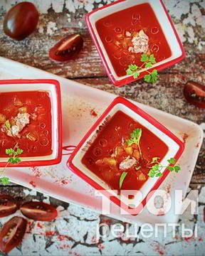 Томатная окрошка