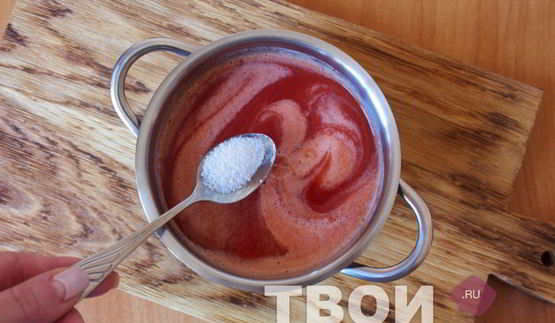 томатная окрошка