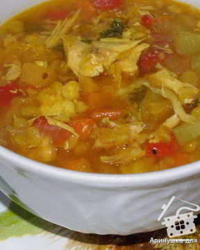 Индийский овощной суп дал