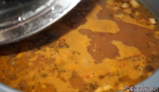 итальянский овощной суп минестроне