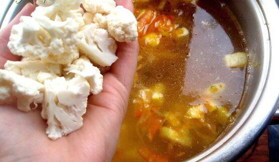 минестроне с курицей