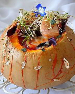 Минестроне с рыбой и спагетти