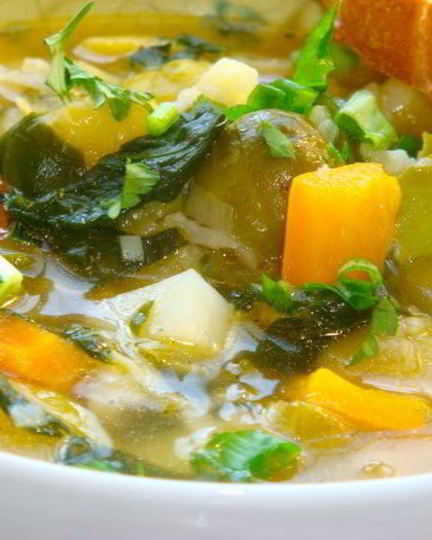 Рецепт минестроне, супчик по сезону