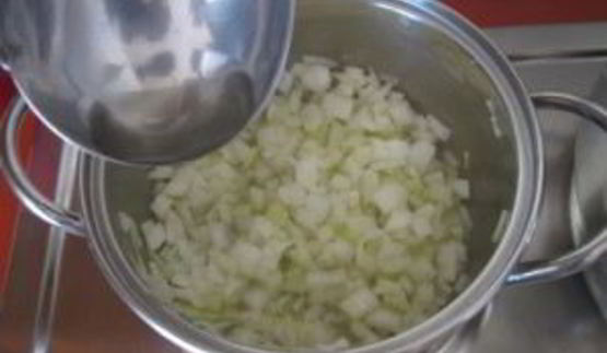 овощной крем-суп с сухариками