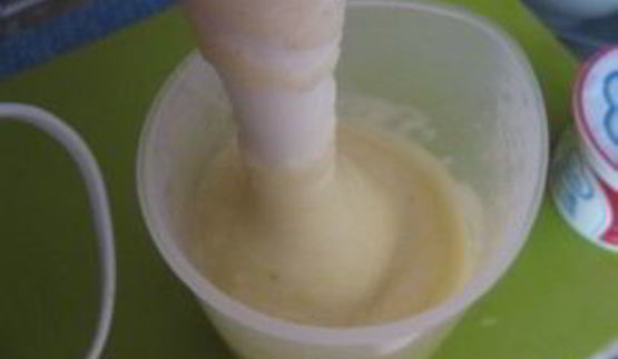 овощной крем-суп с сухариками