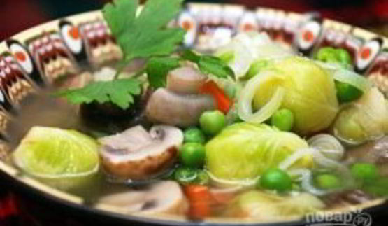 овощной суп без картошки