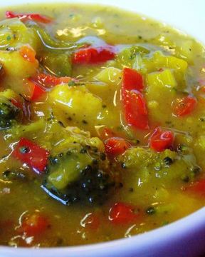 Овощной суп-карри Дыхание осени