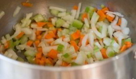 овощной суп на молоке