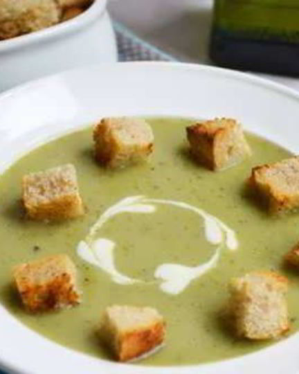 Рецепт овощного супа с брокколи