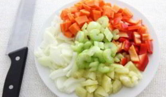 овощной суп с фасолью