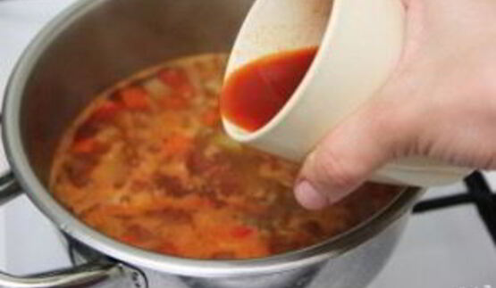 овощной суп с фасолью