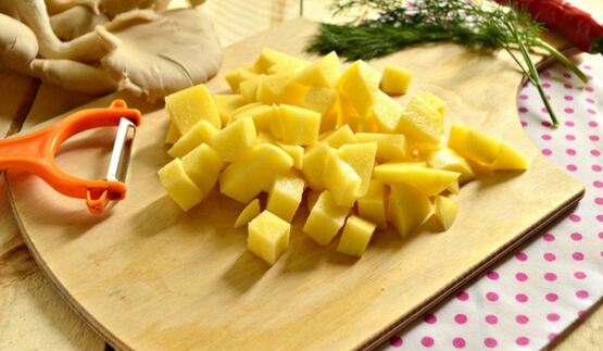 овощной суп с грибами